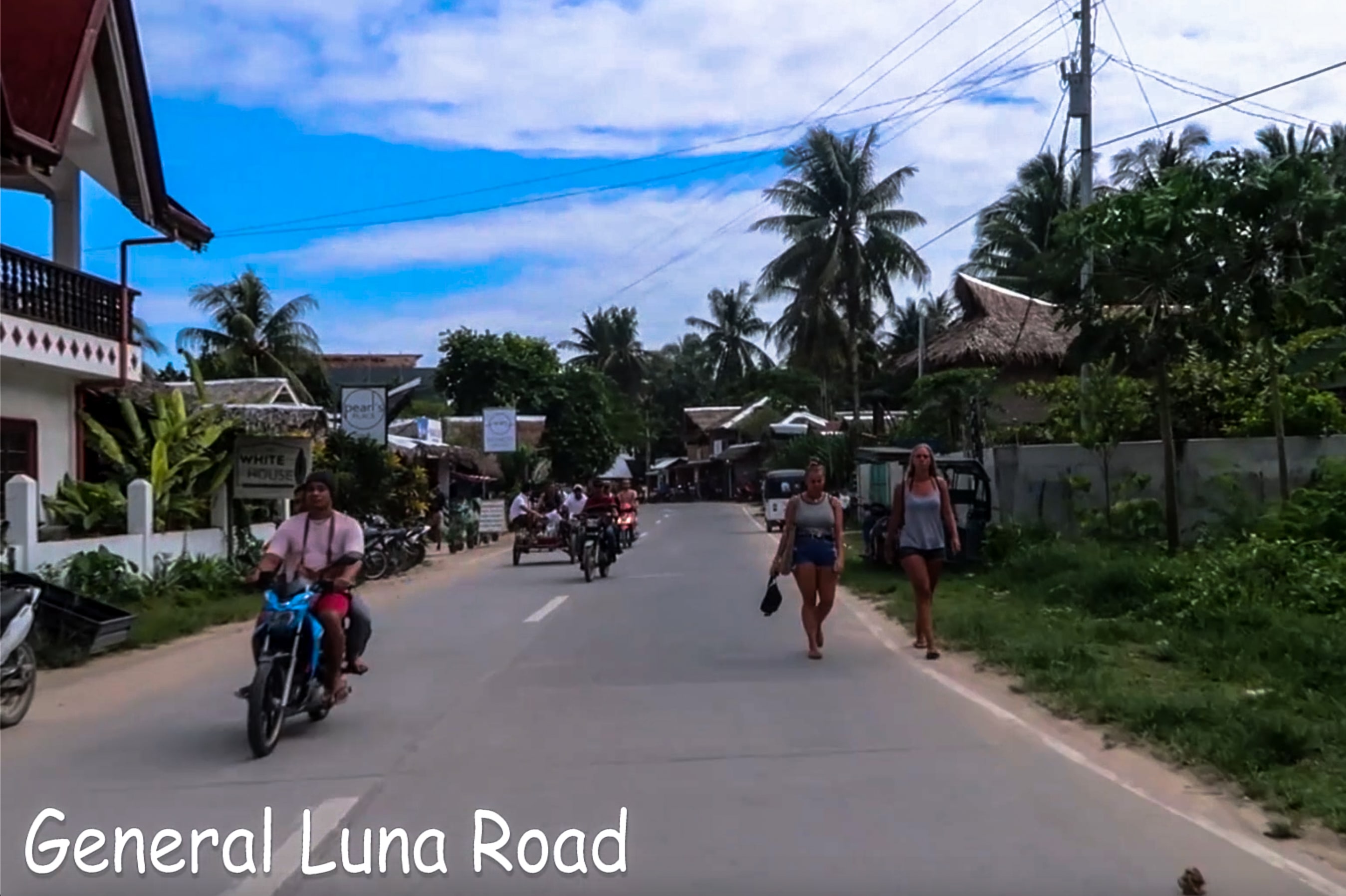 general luna road in siargao philippines